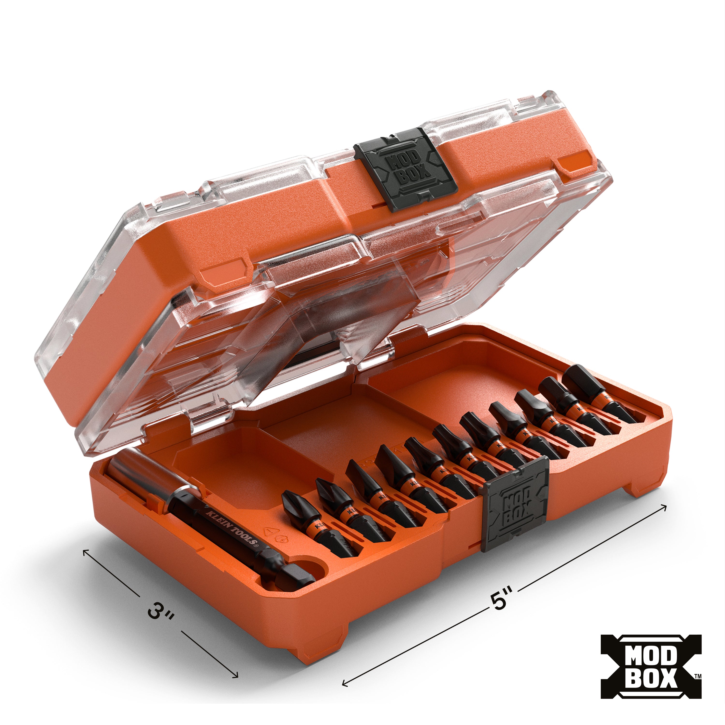 Klein 33801S Slim ProFlex Impact Bit Set, 12-Piece - Ace Tool Group - Ace Tool Group
