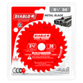 Diablo Tools 5-3/8" X 30-Teeth Steel Demon Carbide Saw Blade For Medium Metal - Ace Tool Group - Diablo