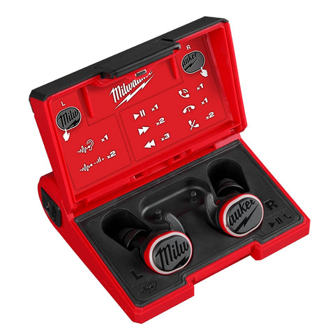 Milwaukee 2191-21 REDLITHIUM USB Bluetooth Jobsite Ear Buds - Ace Tool Group - Milwaukee