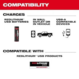 Milwaukee 48-59-2013 REDLITHIUM USB Charger & Portable Power Source Kit - Ace Tool Group - Milwaukee