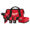 Milwaukee 3401-22 M12 Subcompact Brushless 3/8" Drill/Driver Kit - Ace Tool Group - Milwaukee