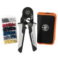 Klein 34060 Ratcheting Ferrule Square Crimper Set - Ace Tool Group - Klein Tools