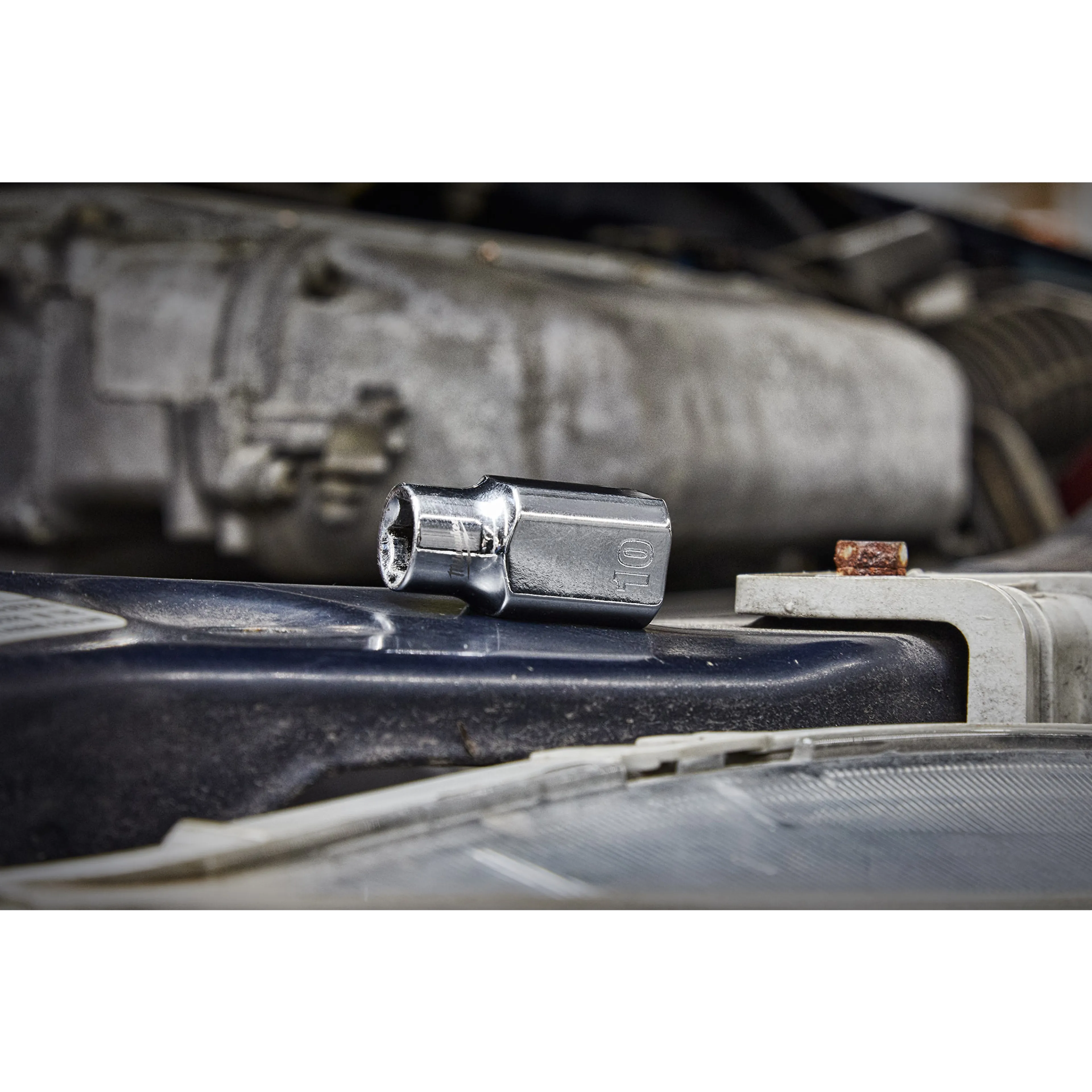 Milwaukee 45-34-9053 1/4 in. Drive 15mm Metric 6-Point Deep Socket - Ace Tool Group - Milwaukee