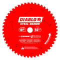 Diablo Tools 10" X 50-Teeth Steel Demon Cermet Ii Saw Blade For Medium Metal - Ace Tool Group - Diablo