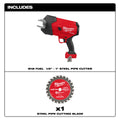 Milwaukee 3469-20 M18 FUEL ½-1 Steel Pipe Cutter - Ace Tool Group - Milwaukee