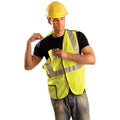 Occunomix LUX-SSBRP Solid 5-pt. Break Away Class II Safety Vest - Ace Tool Group - Occunomix