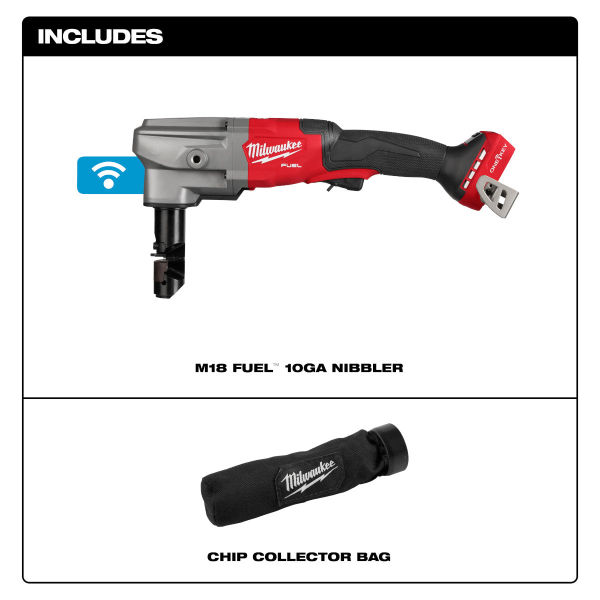 M18 FUEL 10 Gauge Nibbler - Ace Tool Group - Milwaukee