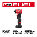 M12 FUEL 1/4" Right Angle Die Grinder Kit - Ace Tool Group - Milwaukee