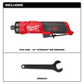 Milwaukee 3486-20 M12™ FUEL™ 1/4" Straight Die Grinder - Ace Tool Group - Milwaukee Tool