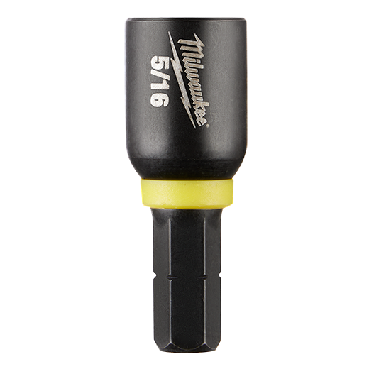 Milwaukee 49-66-4713 SHOCKWAVE Impact Duty 5/16" Insert Magnetic Nut Driver BULK 10 - Ace Tool Group - Milwaukee