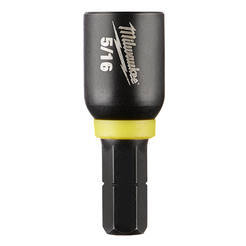 Milwaukee 49-66-4713 SHOCKWAVE Impact Duty 5/16" Insert Magnetic Nut Driver BULK 10 - Ace Tool Group - Milwaukee
