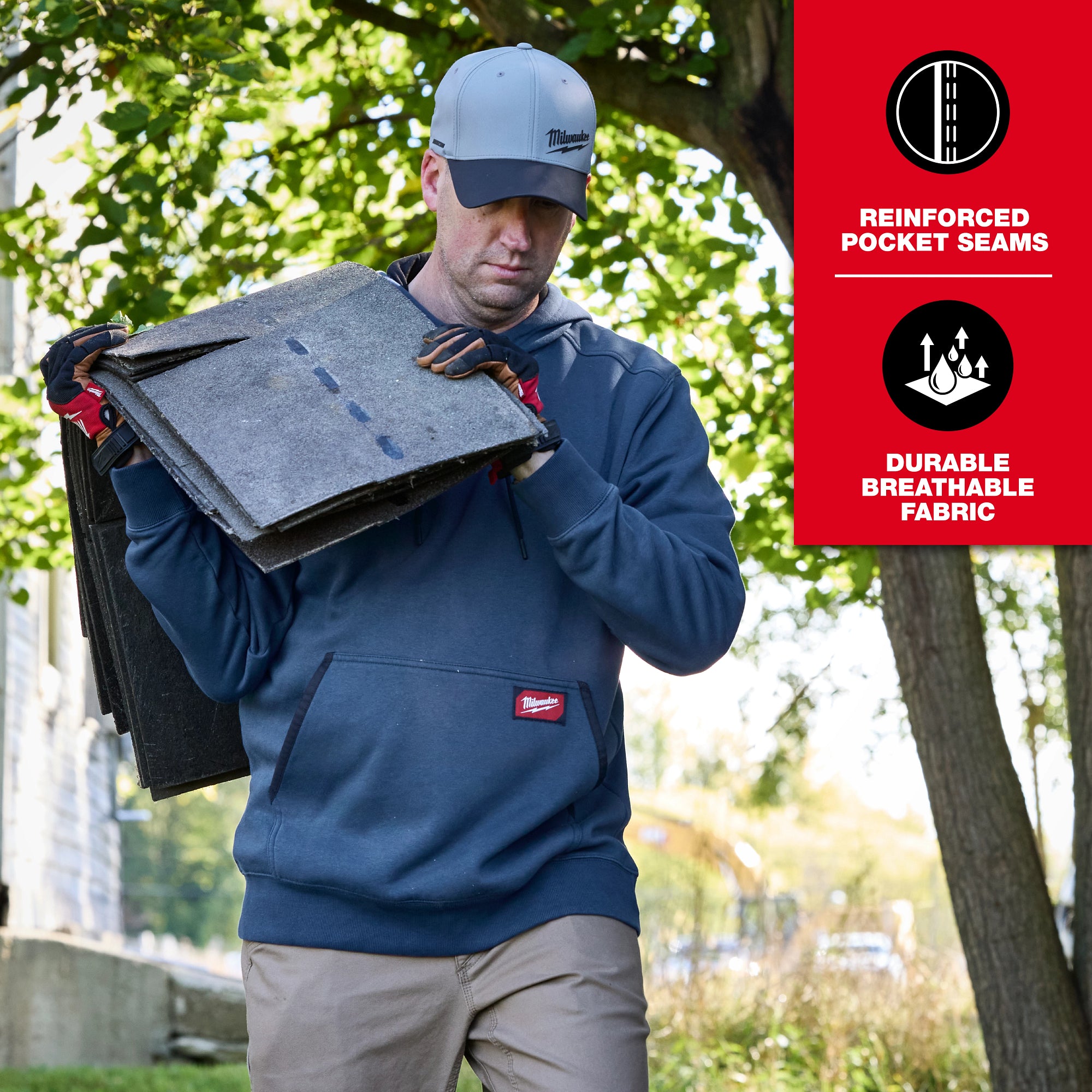 Milwaukee 351E-3X FREEFLEX™ Pullover Hoodie - Green 3X - Ace Tool Group - Milwaukee Tool