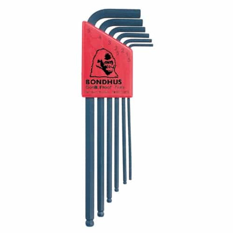 Bondhus 10946 Balldriver L-Wrench Set 1.5-5Mm Blx6M - Ace Tool Group - Bondhus