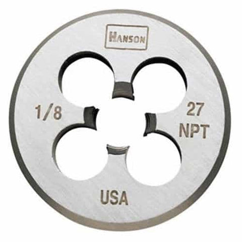 Irwin 5105 1/2 In. 14 Npt Adjustable Round Pipe Taper Die 1-1/2 In. Diameter - Ace Tool Group - Irwin