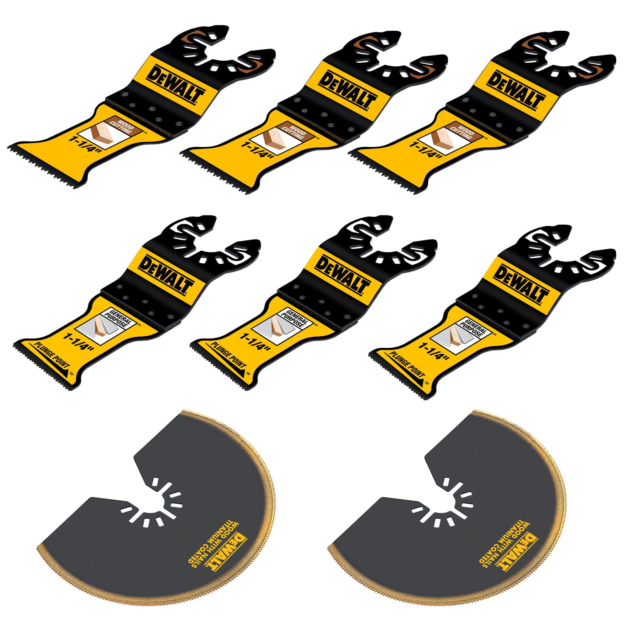 DeWalt DWA428SET OSC General Purpose Assortment 8PC - Ace Tool Group - DeWalt