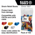 Klein VDV824-650 RJ45 Strain Relief Boots 100 PK - Ace Tool Group - Klein