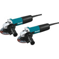 Makita 9557NB2 4 1/2 in. Angle Grinder AC/DC 2 Pack - Ace Tool Group - Makita