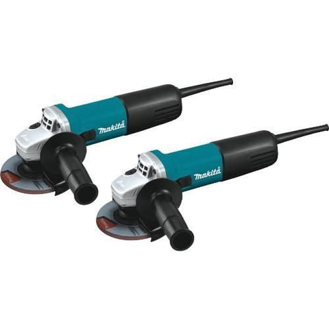 Makita 9557NB2 4 1/2 in. Angle Grinder AC/DC 2 Pack - Ace Tool Group - Makita