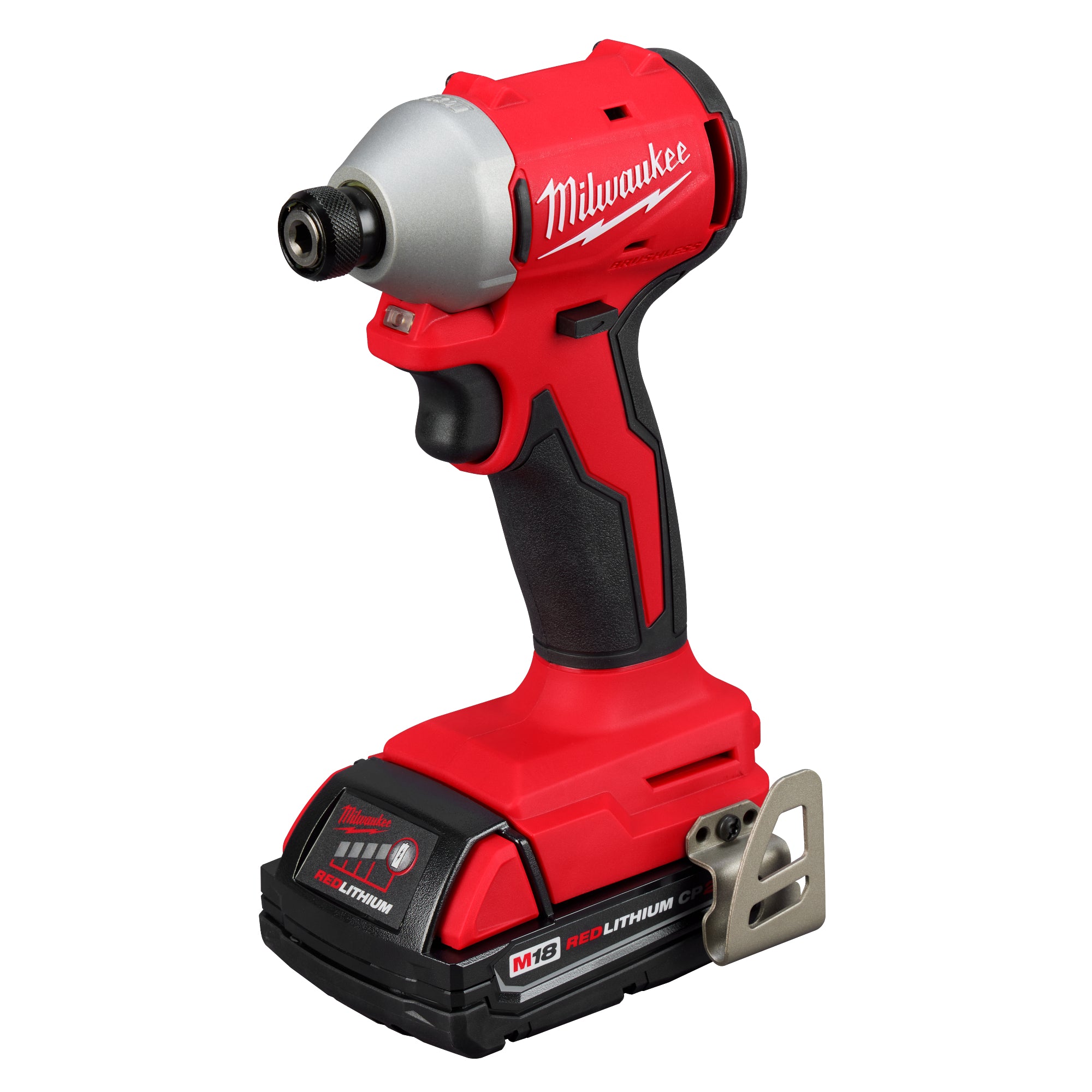 Milwaukee 3650-21CT M18™ Compact Brushless 1/4" Hex Impact Driver Kit - Ace Tool Group - Milwaukee Tool