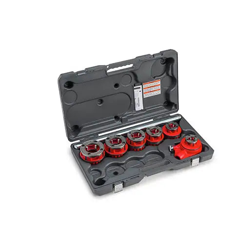 Ridgid 36510 12-R NPSM-1/2-2 Exposed Manual Ratchet Threader Set - Ace Tool Group - Ridgid