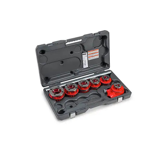 Ridgid 36510 12-R NPSM-1/2-2 Exposed Manual Ratchet Threader Set - Ace Tool Group - Ridgid