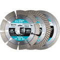 Makita E-12647 X-LOCK 4-1/2in. Diamond Blade 3pc - Ace Tool Group - Makita