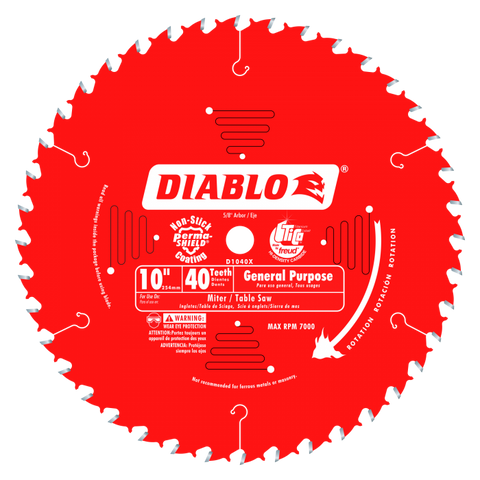 Diablo Tools 10" X 30-Teeth Plywood Ripping Saw Blade - Ace Tool Group - Diablo