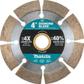Makita B-69587 4 in. Diamond Blade Segmented - Ace Tool Group - Makita