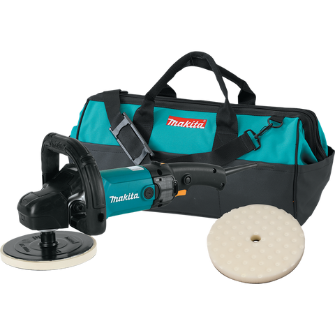 7" Polisher, 10 AMP, 600-3,200 RPM, var. spd., loop handle with foam pad and bag - Ace Tool Group - Makita