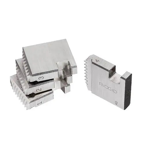 RIDGID 37835 1 in. NPT 12-R Pipe Dies, Alloy RH, 11 1/2 TPI - Ace Tool Group - Ridgid