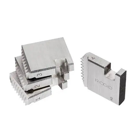 RIDGID 37835 1 in. NPT 12-R Pipe Dies, Alloy RH, 11 1/2 TPI - Ace Tool Group - Ridgid