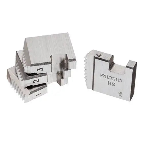RIDGID 37875 3/4 in. NPT 12-R Pipe Dies, High Speed RH, 14 TPI - Ace Tool Group - Ridgid