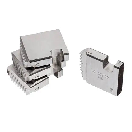 RIDGID 37880 1 in. NPT 12-R Pipe Dies, High Speed RH, 11 1/2 TPI - Ace Tool Group - Ridgid