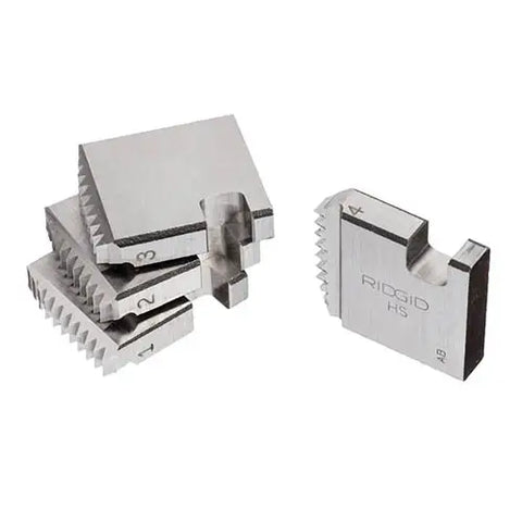 RIDGID 37880 1 in. NPT 12-R Pipe Dies, High Speed RH, 11 1/2 TPI - Ace Tool Group - Ridgid