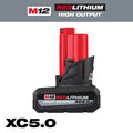 Milwaukee 48-11-2450SB M12™ REDLITHIUM™ HIGH OUTPUT™ XC5.0 Battery Two Pack - Ace Tool Group - Milwaukee