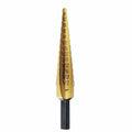 Irwin 15101ZR Unibit1T Shank Step Drill Bit Titanium Nitride Coated 1/8" To 1/2" By 1/4" (15101) - Ace Tool Group - Irwin