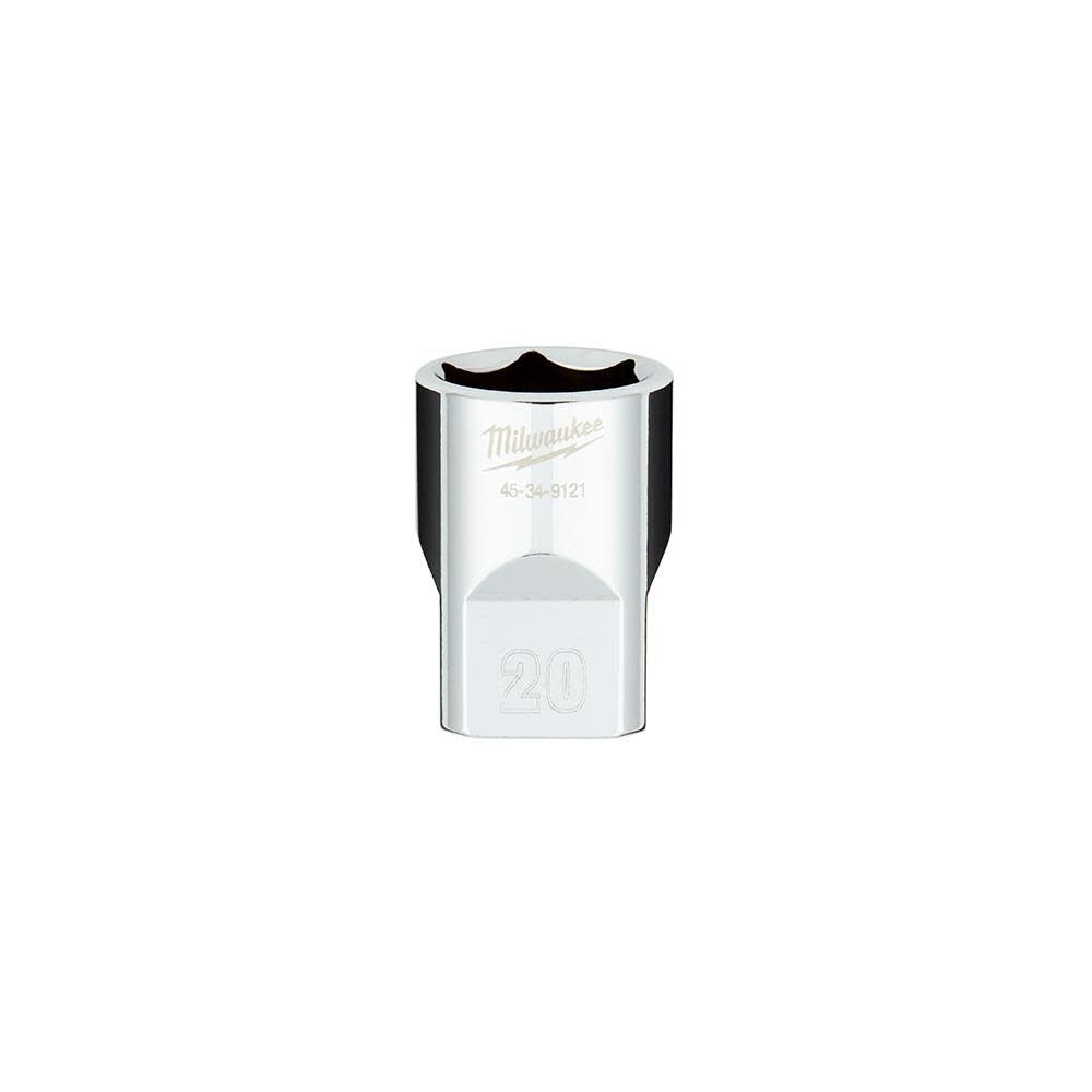 Milwaukee 45-34-9121 1/2" DRIVE 20MM SOCKET - Ace Tool Group - Milwaukee