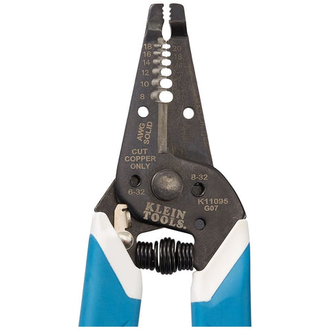 Klein K11095 Klein-Kurve Wire Stripper/Cutter, 8-20 - Ace Tool Group - Klein