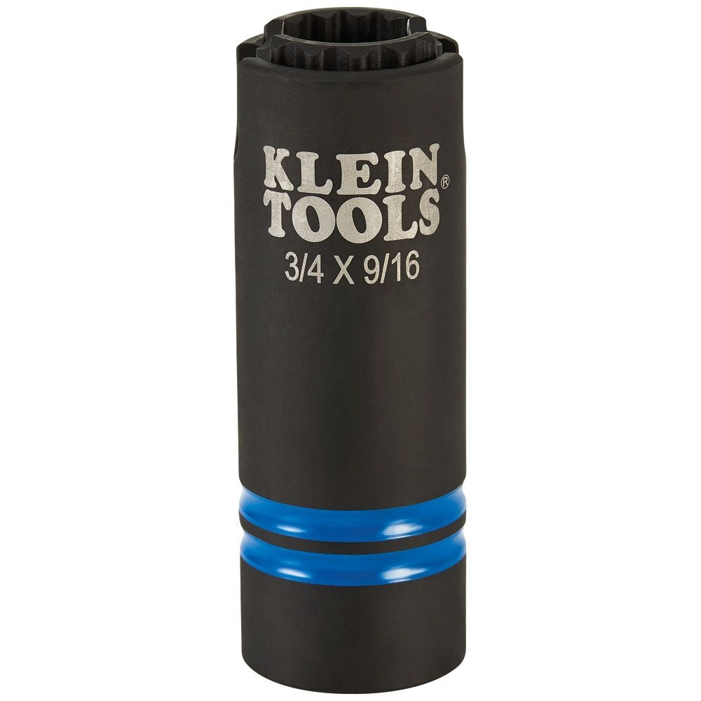 Klein 66031 3-in-1 Slotted Impact Socket 12 Point - Ace Tool Group - Klein