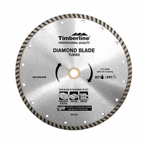 Timberline 640-240 Sintered Turbo Flat 7" Dia - Ace Tool Group - Timberline