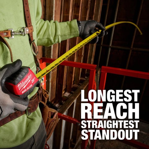 Milwaukee 48-22-1217 5m/16ft Wide Blade Tape Measure 6 Pack - Ace Tool Group - Milwaukee