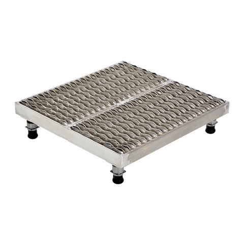 Vestil Adj Alum Work Stand 5-3/4-7-3/4 H 19x36 - Ace Tool Group - Vestil