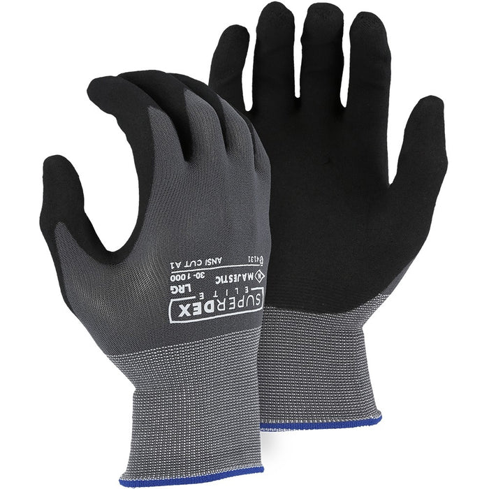 Majestic 30-1000 SuperDex Nitrile Palm Glove, Dozen