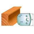 CMT 690.060 Pair of Profiled Knives for Shaper Cutters - Ace Tool Group - CMT