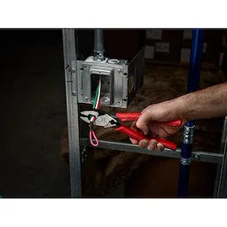Milwaukee 48-22-6100 9" Comfort Grip High Leverage Lineman's Pliers with Crimper - Ace Tool Group - Milwaukee