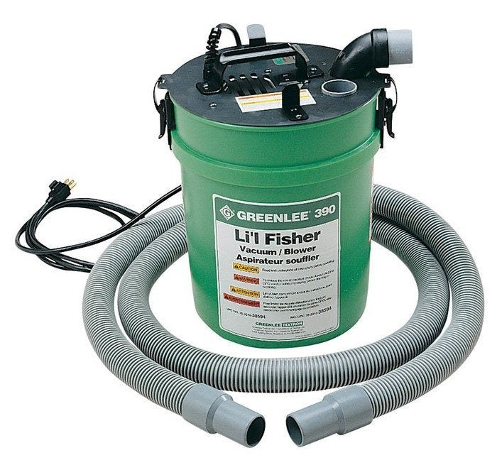 Greenlee 390 Li'l Fisher® Vacuum/Blower Power Fishing System - Ace Tool Group - Greenlee