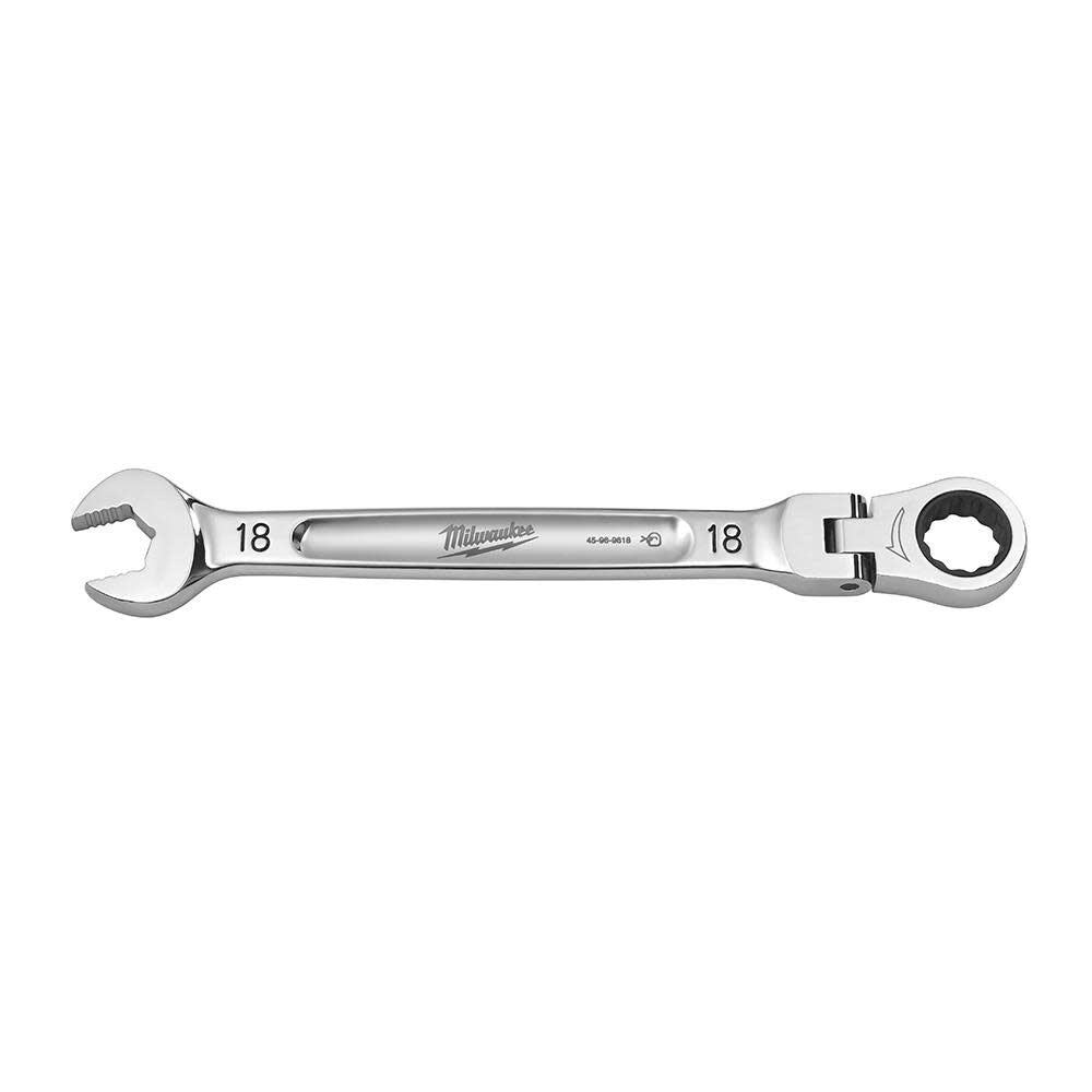 Milwaukee 45-96-9618 18mm Flex Head Combination Wrench - Ace Tool Group - Milwaukee