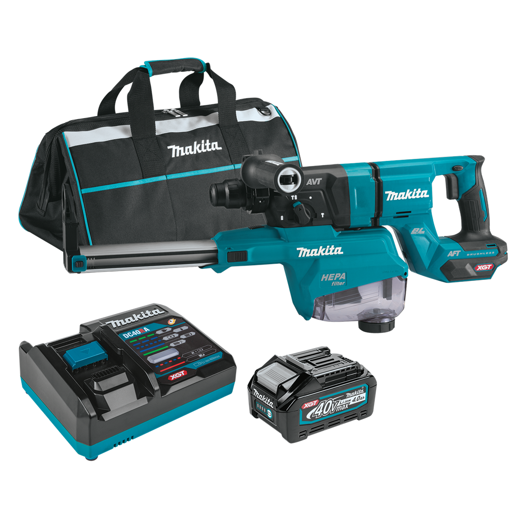 Makita GRH07M1W 40V XGT 1-1/8" Rotary Hammer Kit - Ace Tool Group - Makita