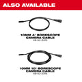 Milwaukee 48-53-3316 10mm 10' Borescope Camera Cable for M12 Wireless Monitor - Ace Tool Group - Milwaukee