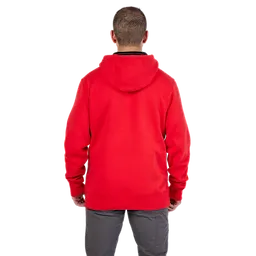 Milwaukee 352R-S Midweight Pullover Hoodie - Logo Red S - Ace Tool Group - Milwaukee